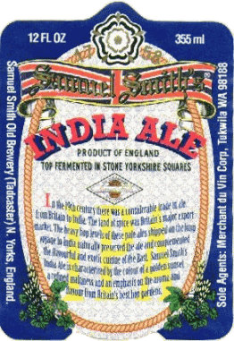 Samuel Smiths - India Ale (4 pack 12oz bottles) (4 pack 12oz bottles)